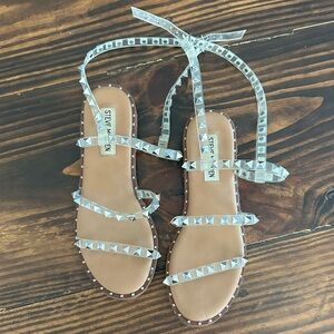 Steve Madden Women's Jelly Studded Sandals